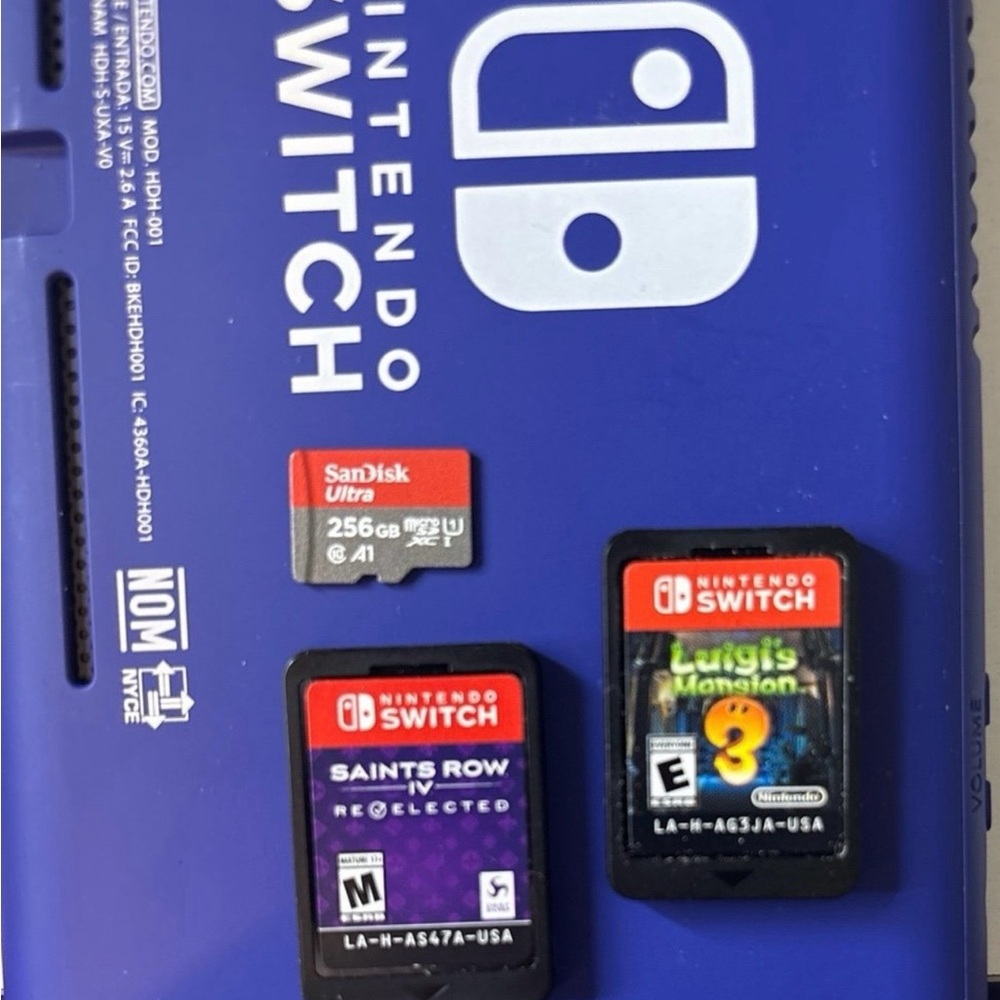 Nintendo Handheld Console - Deep Blue - Picture 4 of 4